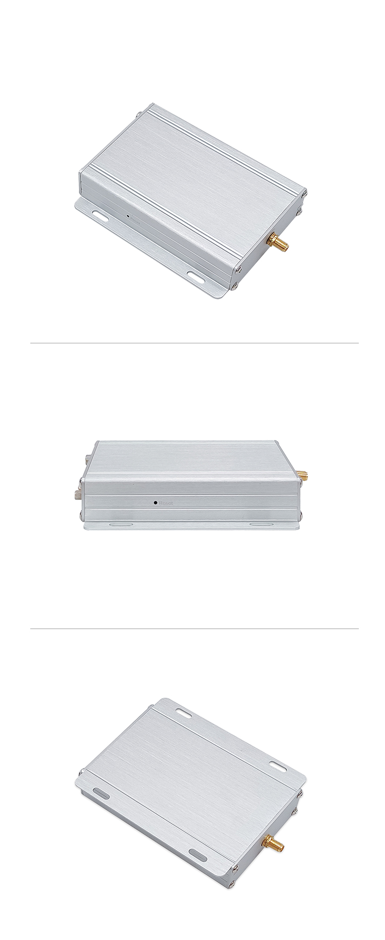 High Frequency Industrial RFID Reader , Single Channel Fixed RFID Reader With One Relay